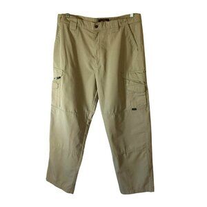Tru-Spec Men's Tactical Cargo Pants in Khaki Size 38-30 Uniform Security Career